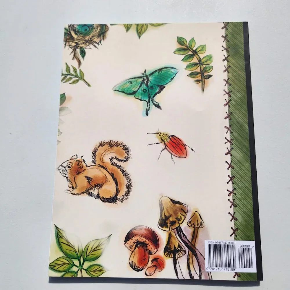 NEW Nature Journal Log Activity Book Drawing Journaling Workbook for Children Ov